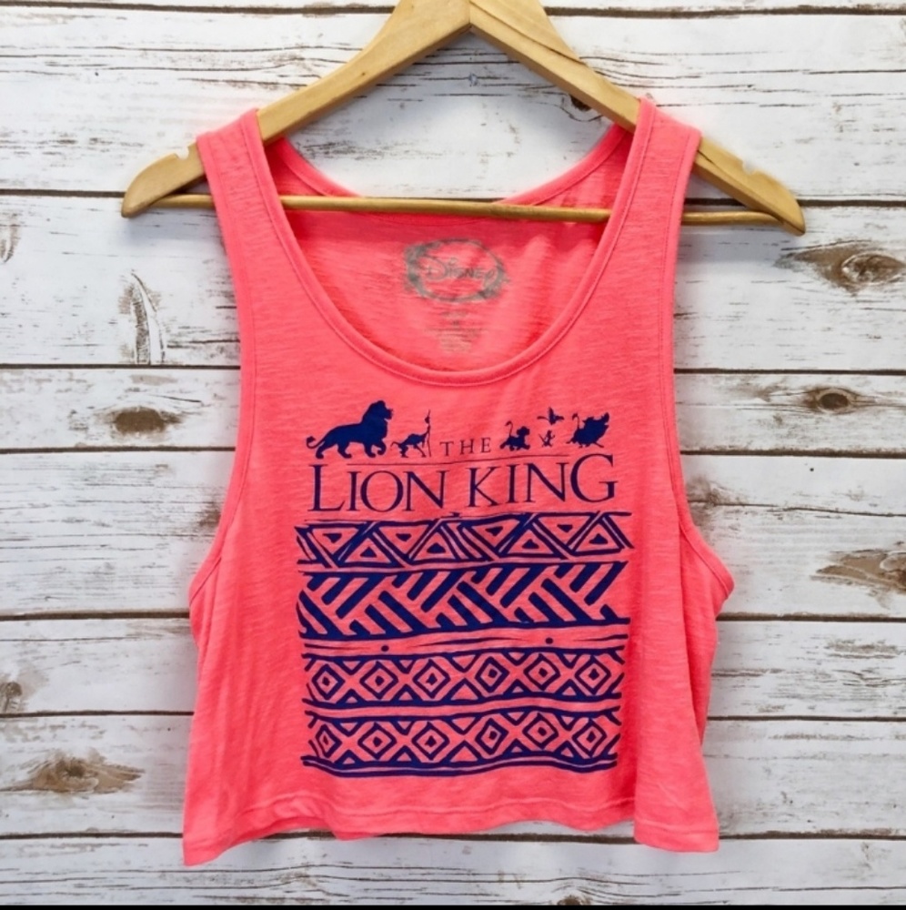 Pink Lion King tank top